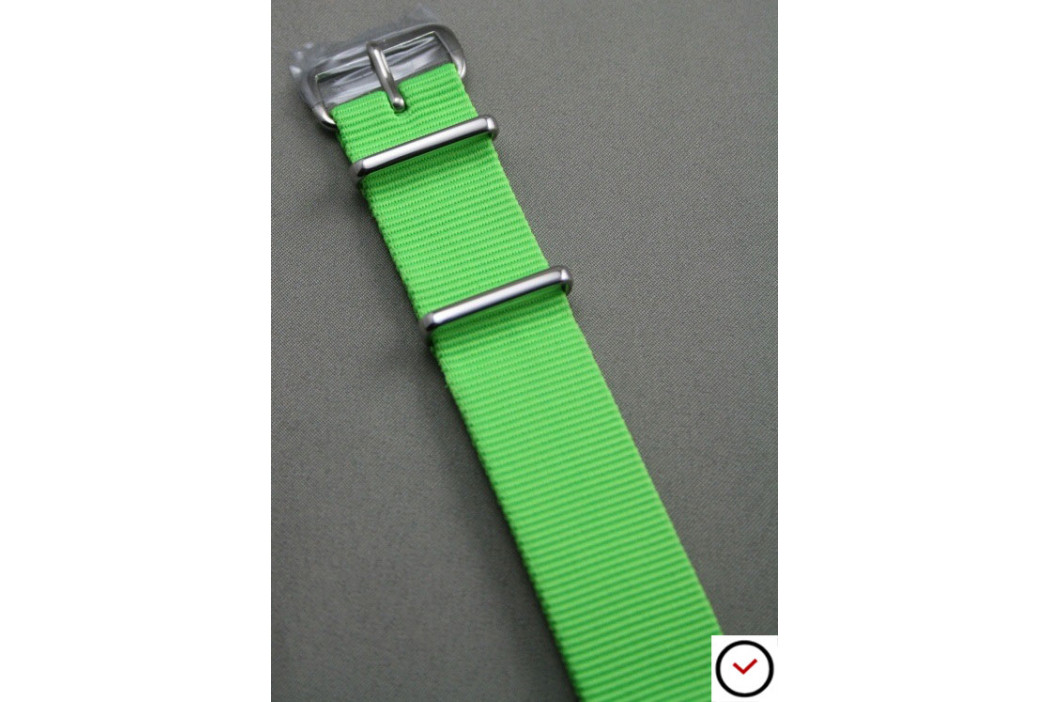 Fluo Green G10 NATO strap (nylon)