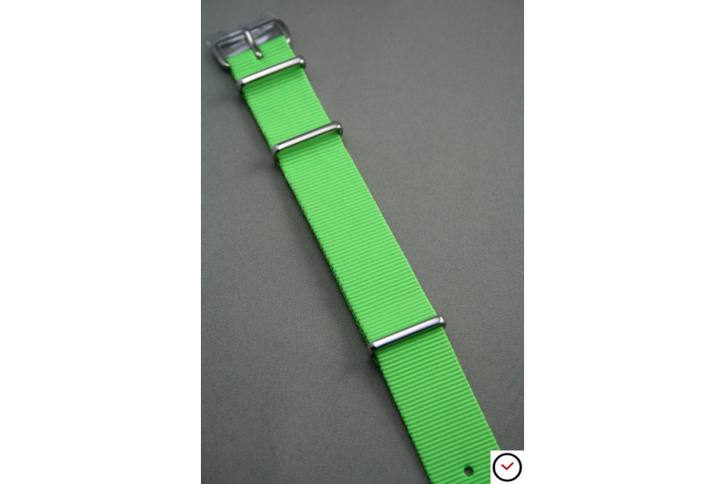Fluo Green G10 NATO strap (nylon)