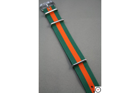 Green Orange G10 NATO strap (nylon)