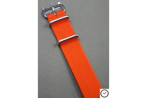 Orange G10 NATO strap (nylon)