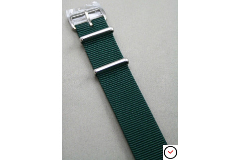 Emerald green G10 NATO strap (nylon)