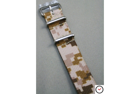 Bracelet nylon NATO Camouflage Désert