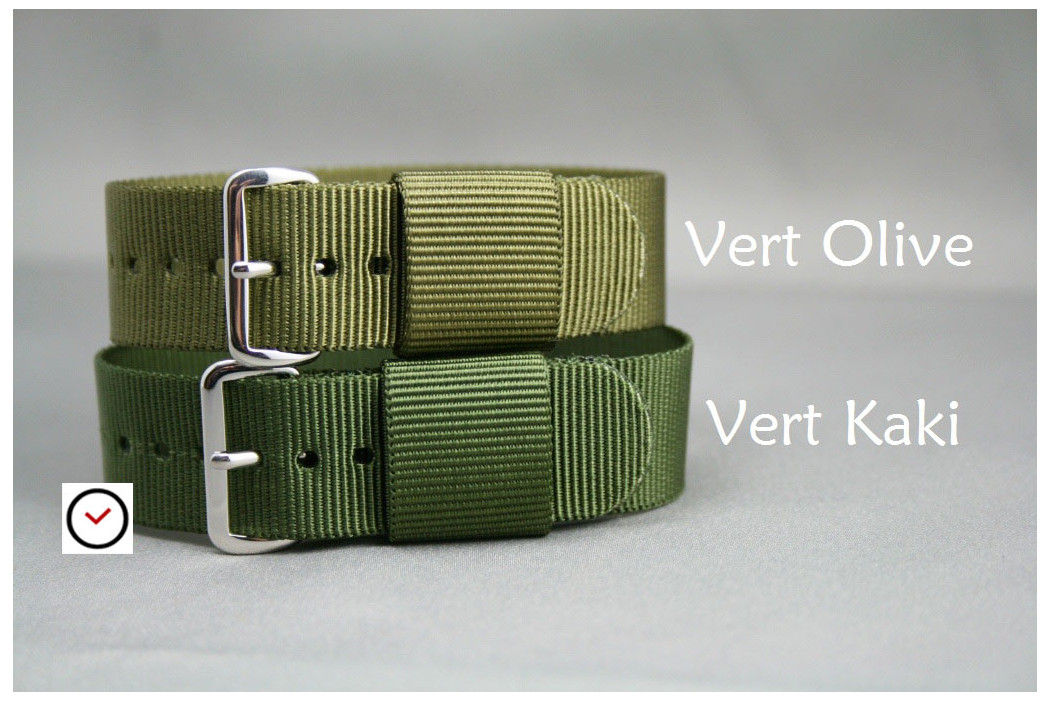 Bracelet nylon US Military Vert Olive