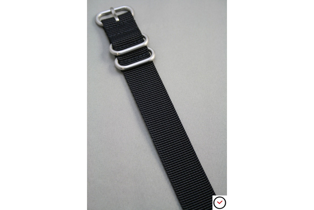 Bracelet nylon ZULU Noir