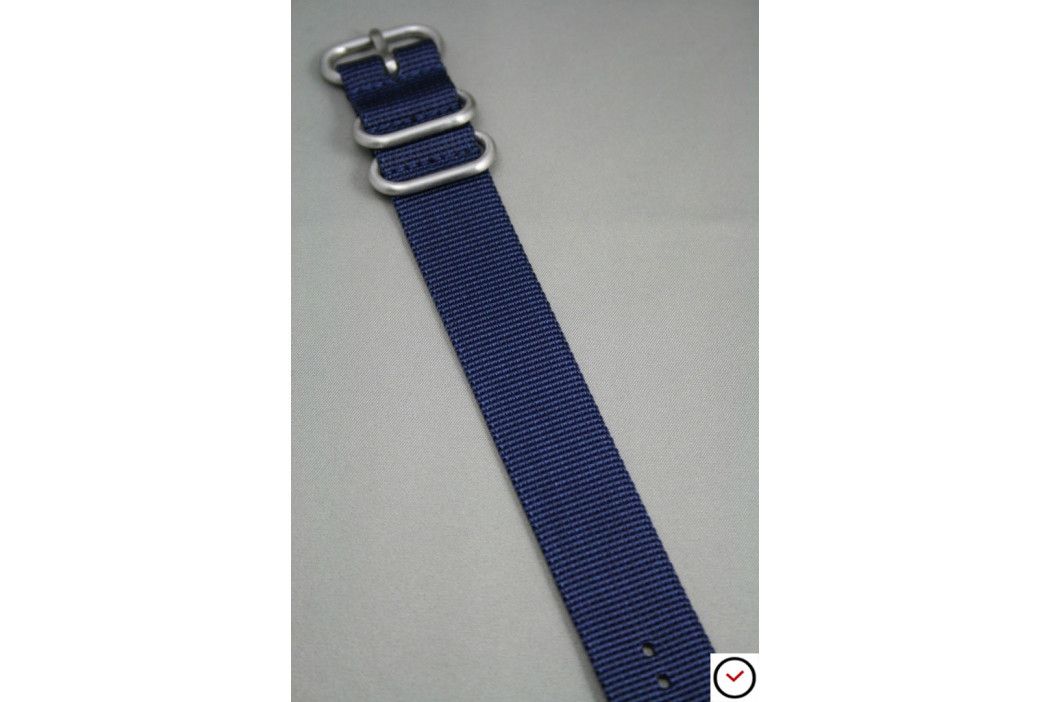 Bracelet nylon ZULU Bleu Nuit