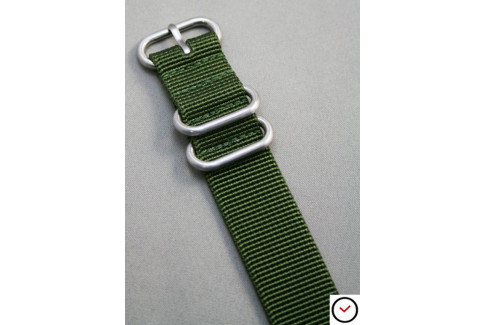 Military Green ZULU nylon strap (highly resistant fabric)