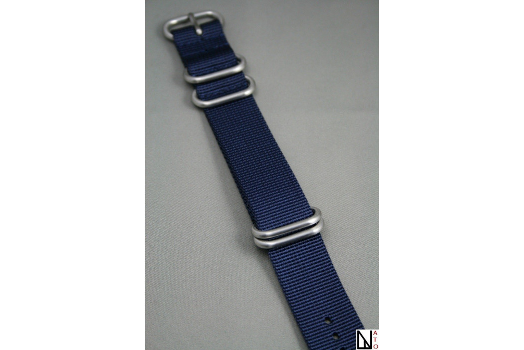 Bracelet nylon NATO ZULU Bleu Nuit