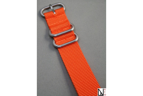 Bracelet nylon NATO ZULU Orange
