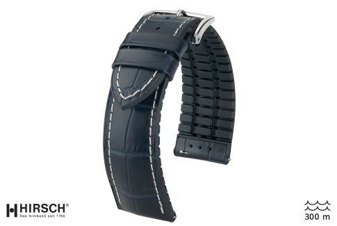 Blue George HIRSCH watch bracelet (waterproof)