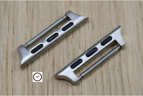 42mm Apple Watch Band Adapters "BandClip" (stainless steel)