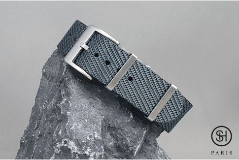 Bracelet montre Nylon Sergé SELECT-HEURE Gris