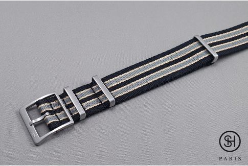 New James Bond Allure SELECT-HEURE NATO watch strap, thick nylon and high-end buckle