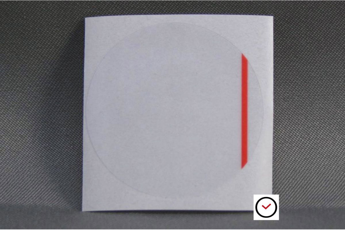 Sticker de protection (diamètre 26, 28, 30, 32, 36 ou 40 mm)