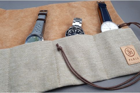 Canvas SELECT-HEURE travel watch roll (for all watch sizes)
