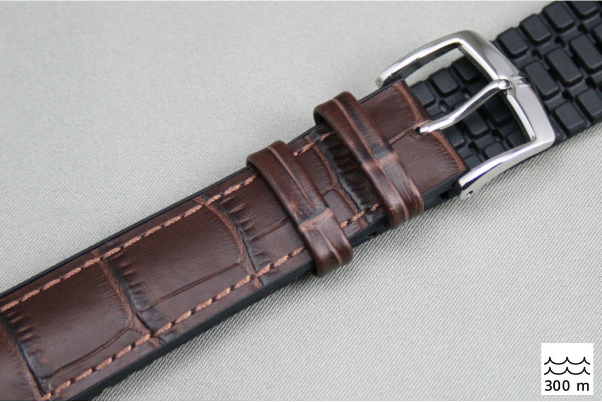 Brown Paul HIRSCH watch bracelet (waterproof)
