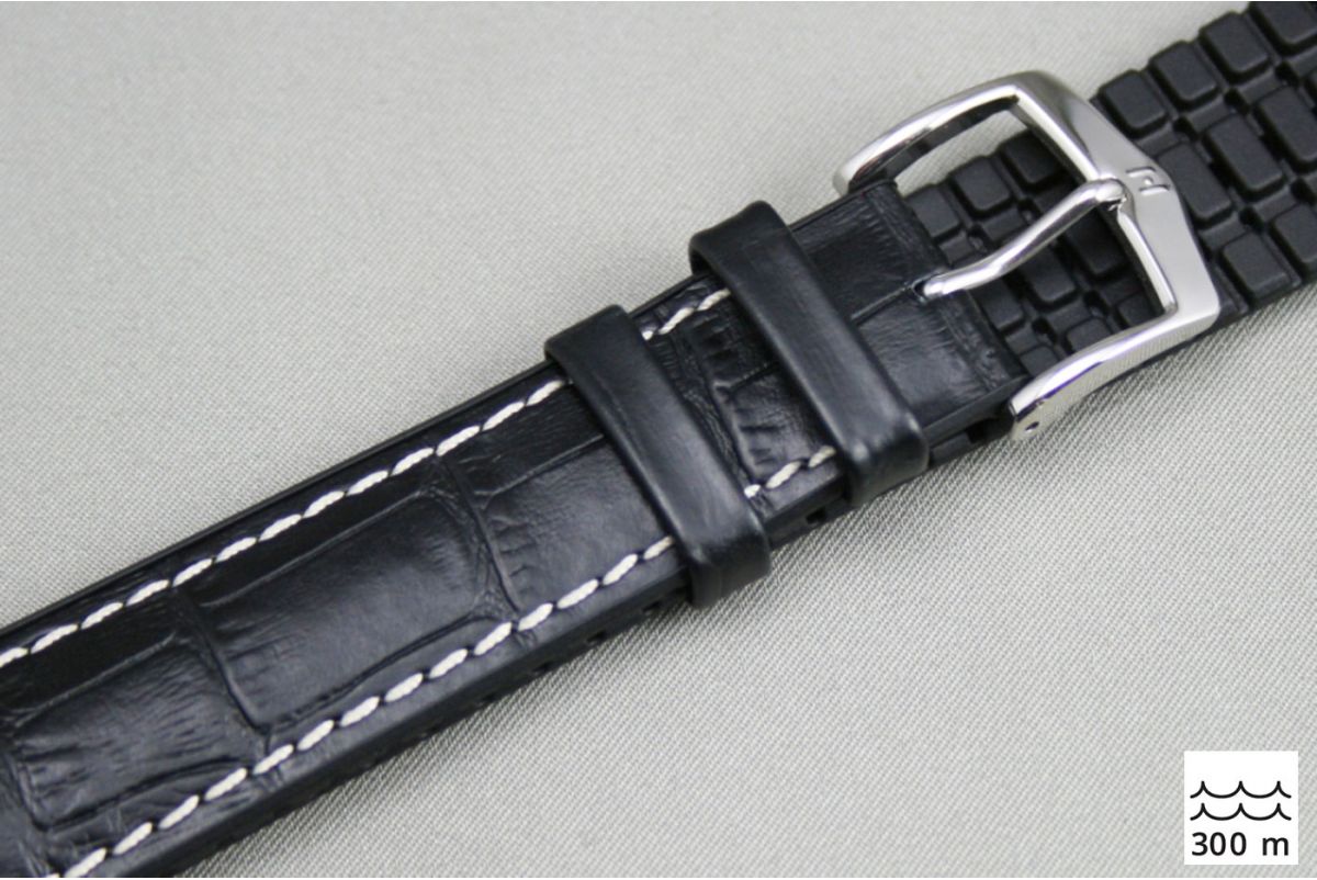 Bracelet montre HIRSCH George Noir (étanche)