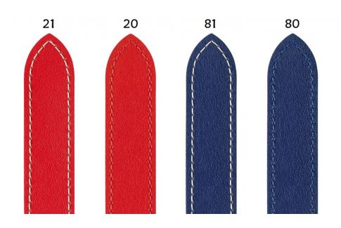 Bracelets montre boucle déployante HIRSCH Speed en cuir de Veau Italien, les "sélection"