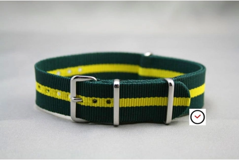 Green Yellow G10 NATO strap (nylon)