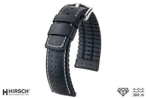 Black Tiger HIRSCH watch bracelet (waterproof)