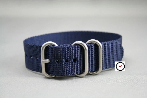 Night Blue ZULU nylon strap (highly resistant fabric)