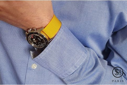 Lamborghini Yellow SELECT-HEURE Deauvile ELIT watch strap
