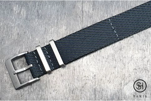 Grey Serge SELECT-HEURE nylon watch strap