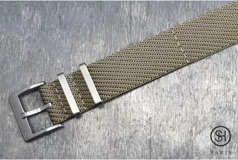 Bracelet montre Nylon Sergé SELECT-HEURE Beige