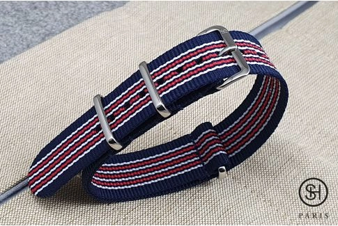 - London - SELECT-HEURE nylon NATO watch strap, stainless steel unremovable buckle