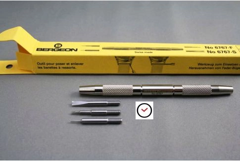 Spring bars tool for watch strap change