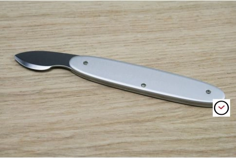 Couteau ouvre-boîtier professionnel 1 lame Victorinox, manche aluminium