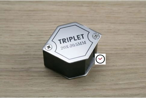 Pocket Triplet magnifier x20