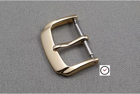 Boucle ardillon Trendy aluminium or (dorée) pour bracelet montre
