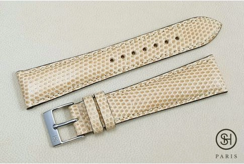 Vanilla SELECT-HEURE genuine Lizard leather watch strap